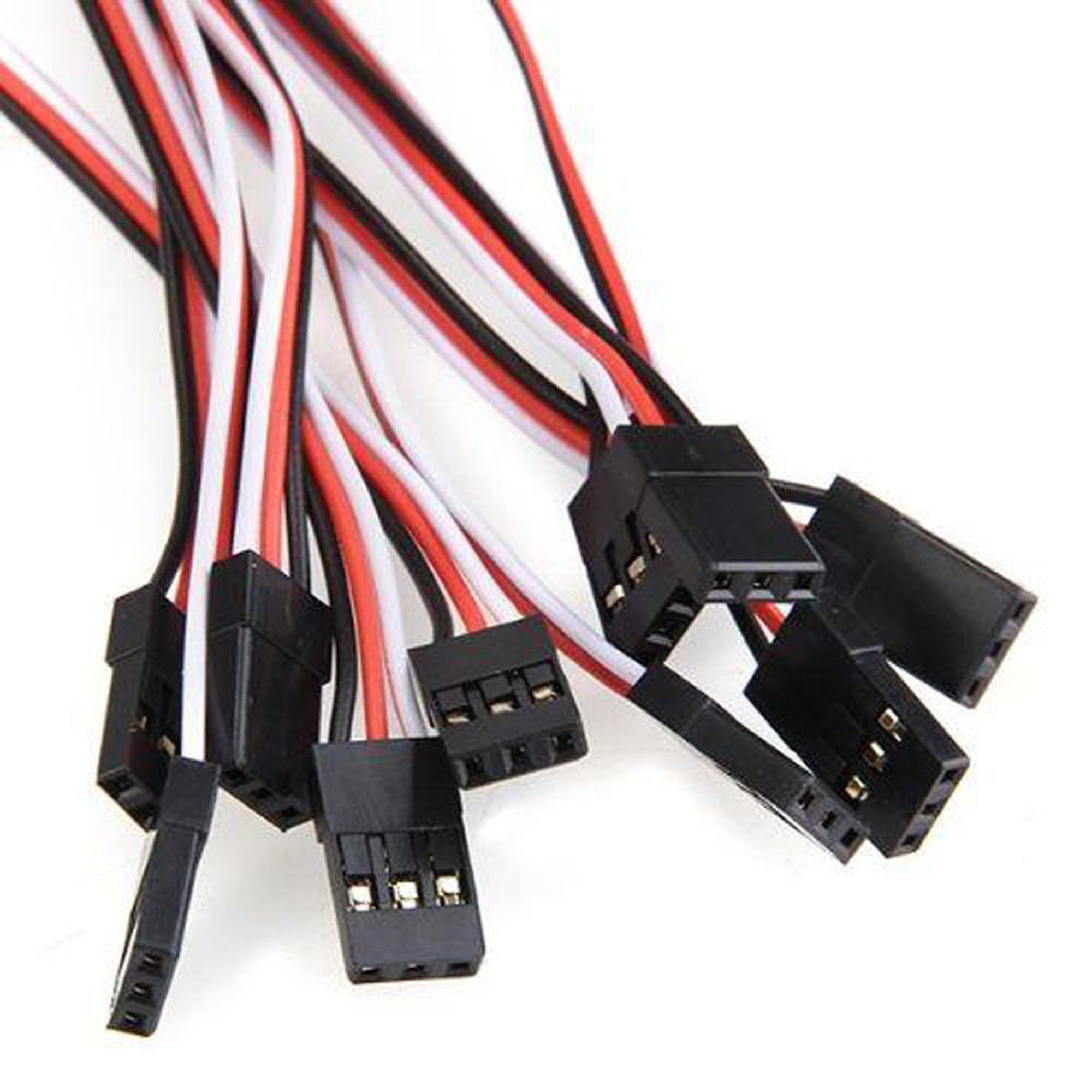 10PCS 15/30/50cm RC Servo Extension Cord Cable Wire Lead for RC ...