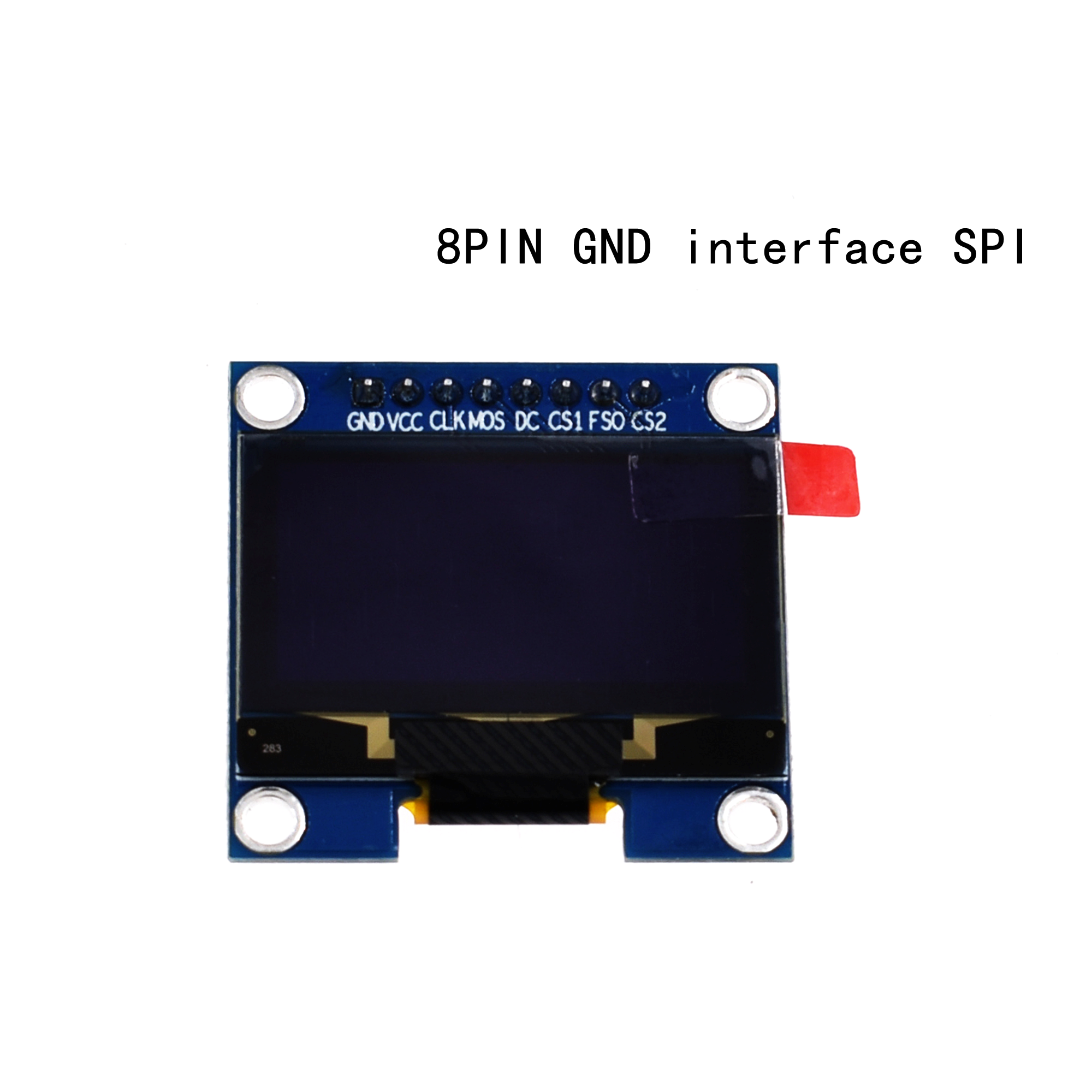 0.95"/0.9"/1.3"OLED LED Display Module 4-8PIN GND/VVC Interface IIC I2C/SPI new 