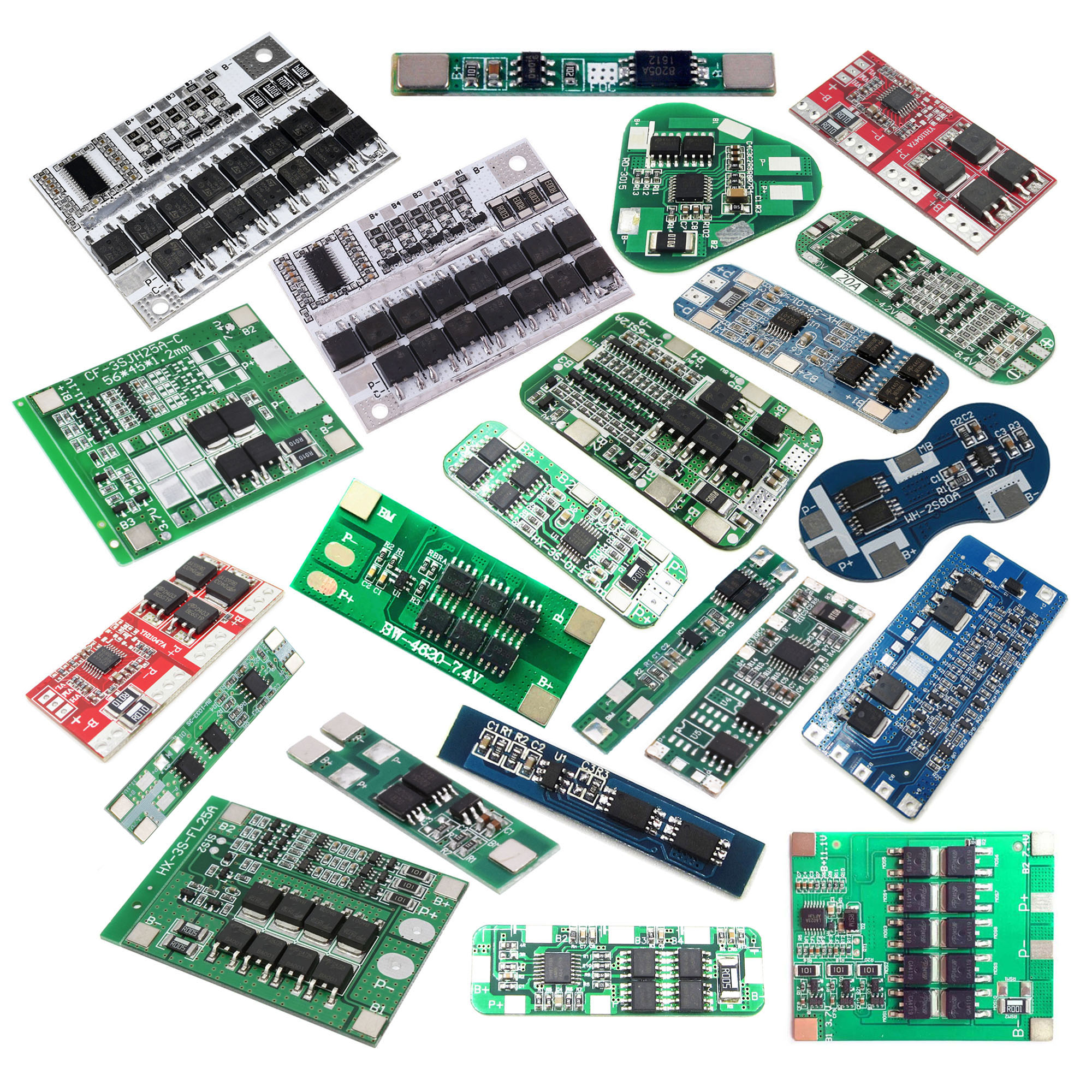 2/3/4/6S Packs BMS PCB Protection Board Liion Lithium Battery 18650