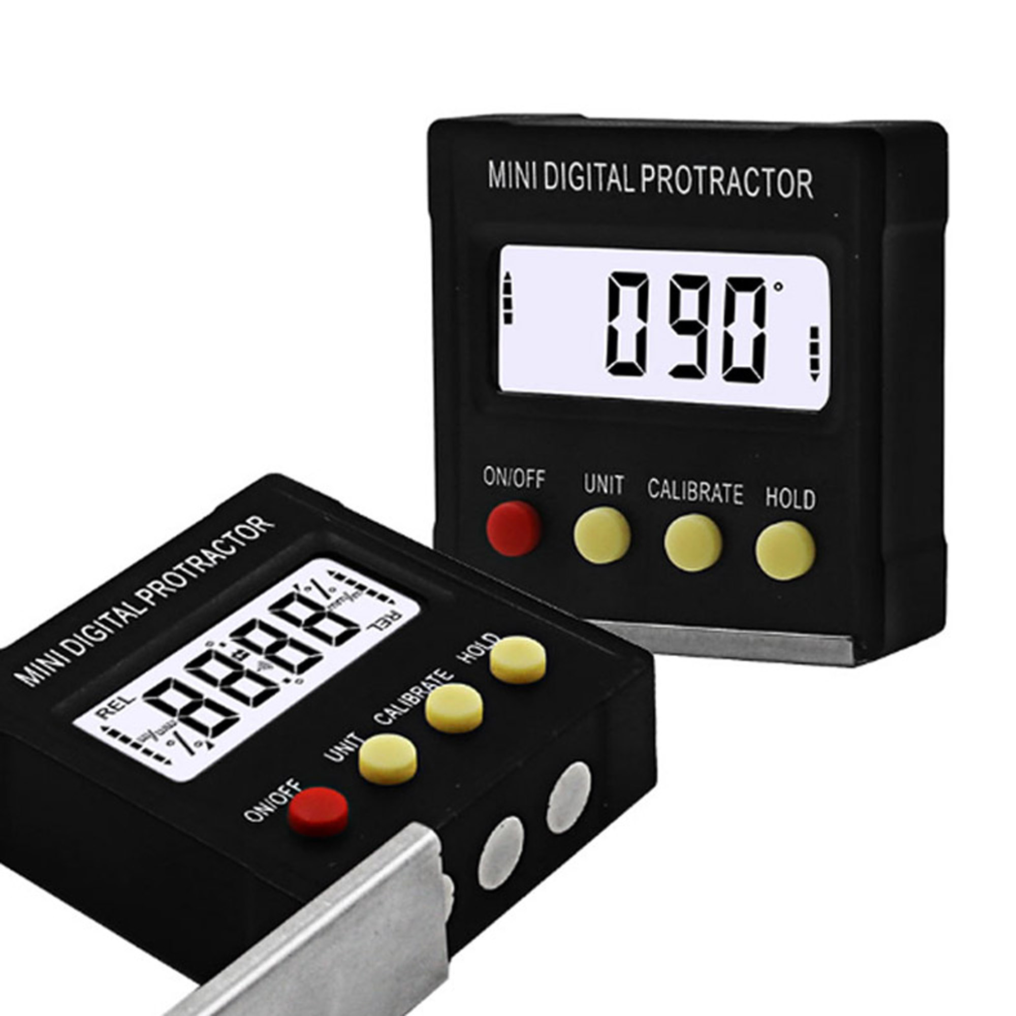 360 Degree Mini Digital Protractor Inclinometer Electronic Level Box Magnetic