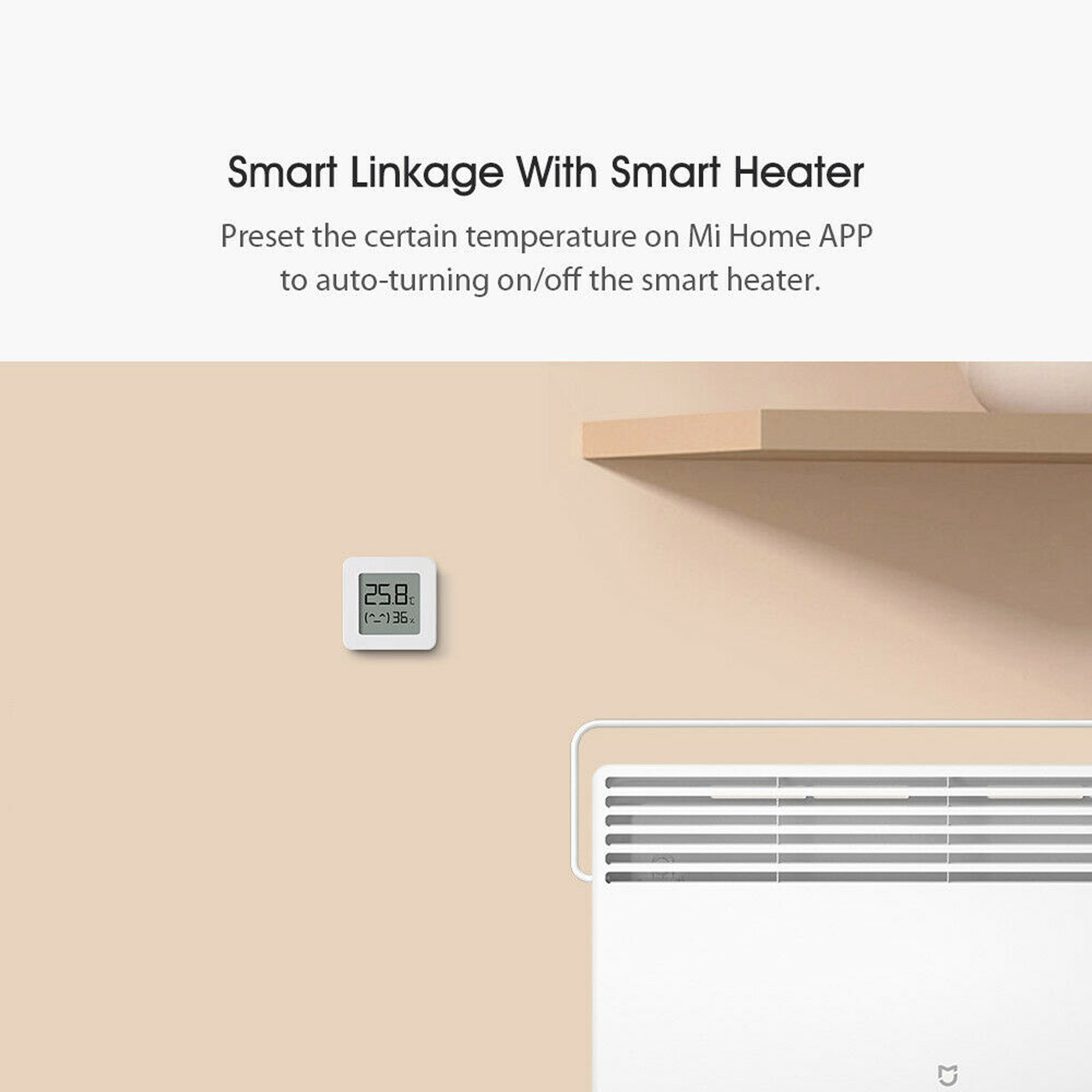 3-Pack Xiaomi Mijia Bluetooth Thermometer 2 - Wireless Hygrometer Humidity Sensor LCD