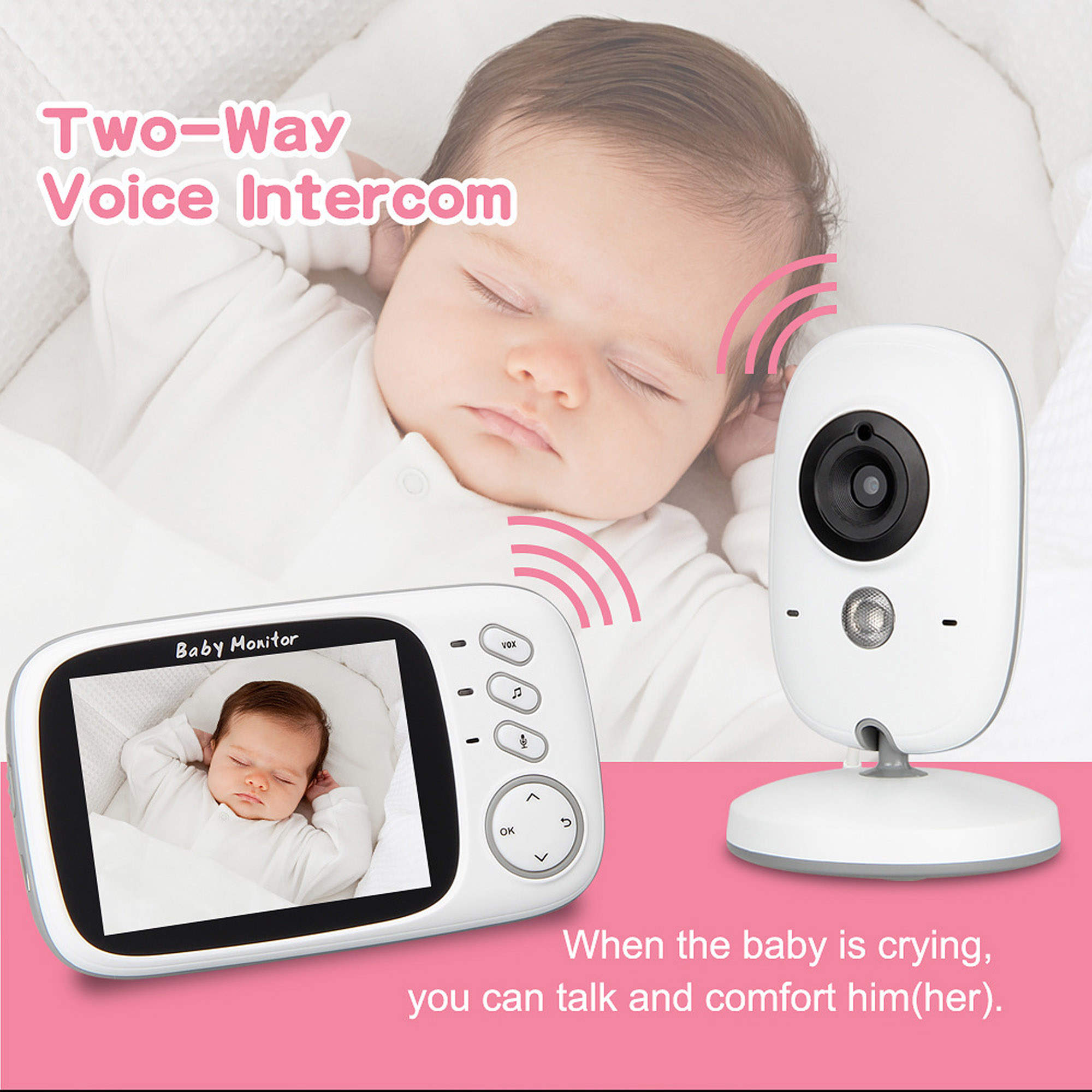 baby monitor you can talk into