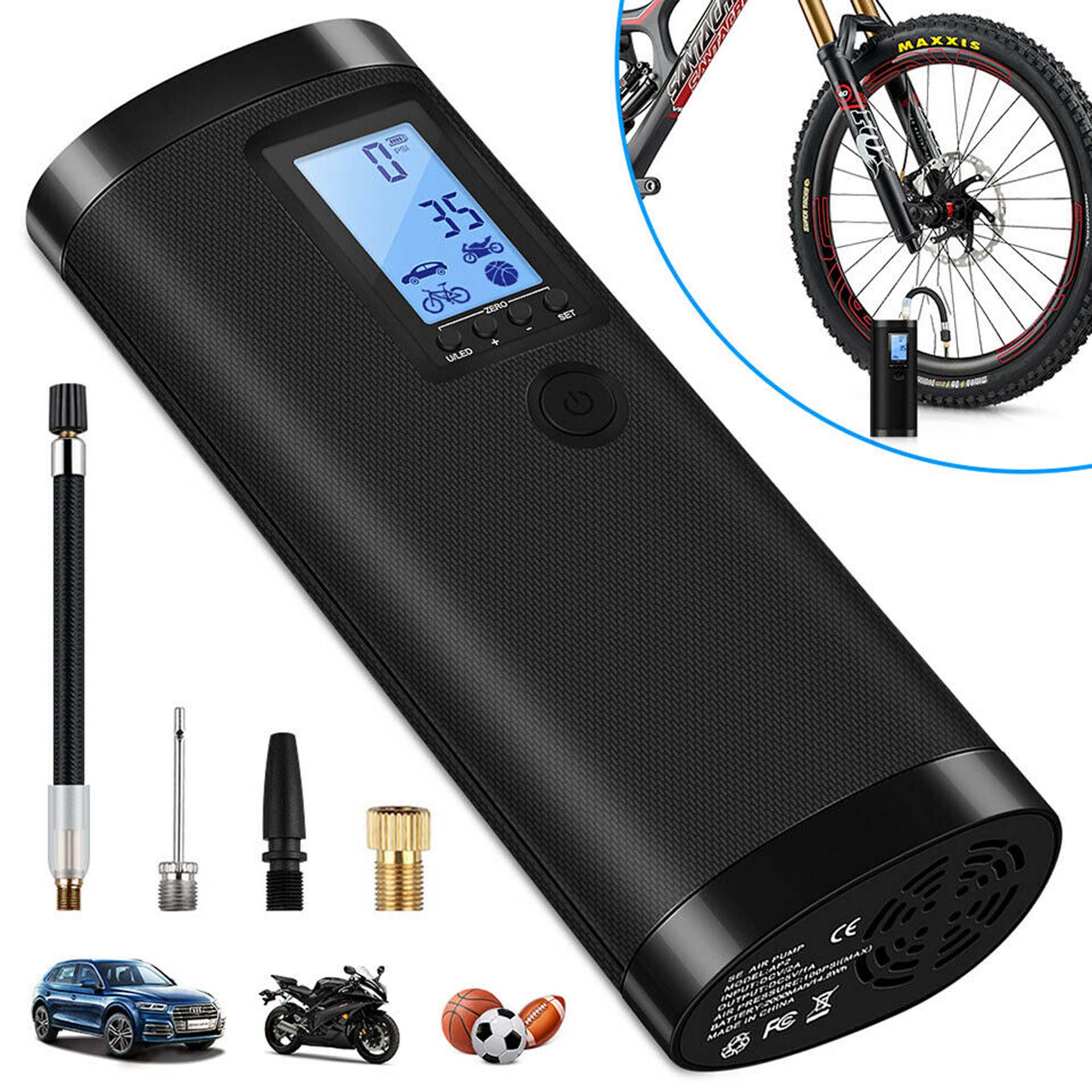 air pump for car and bicycle tires