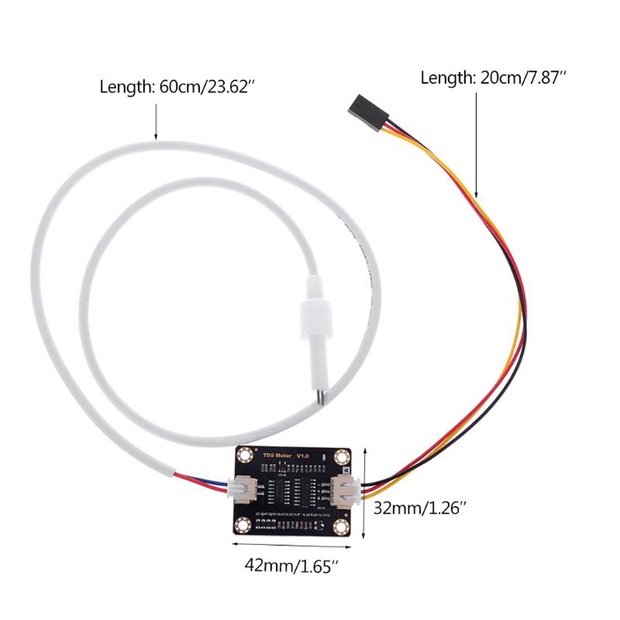 Analog Tds Sensor Water Conductivity Sensor Tester Liquid Detection Arduino Bsg Ebay 