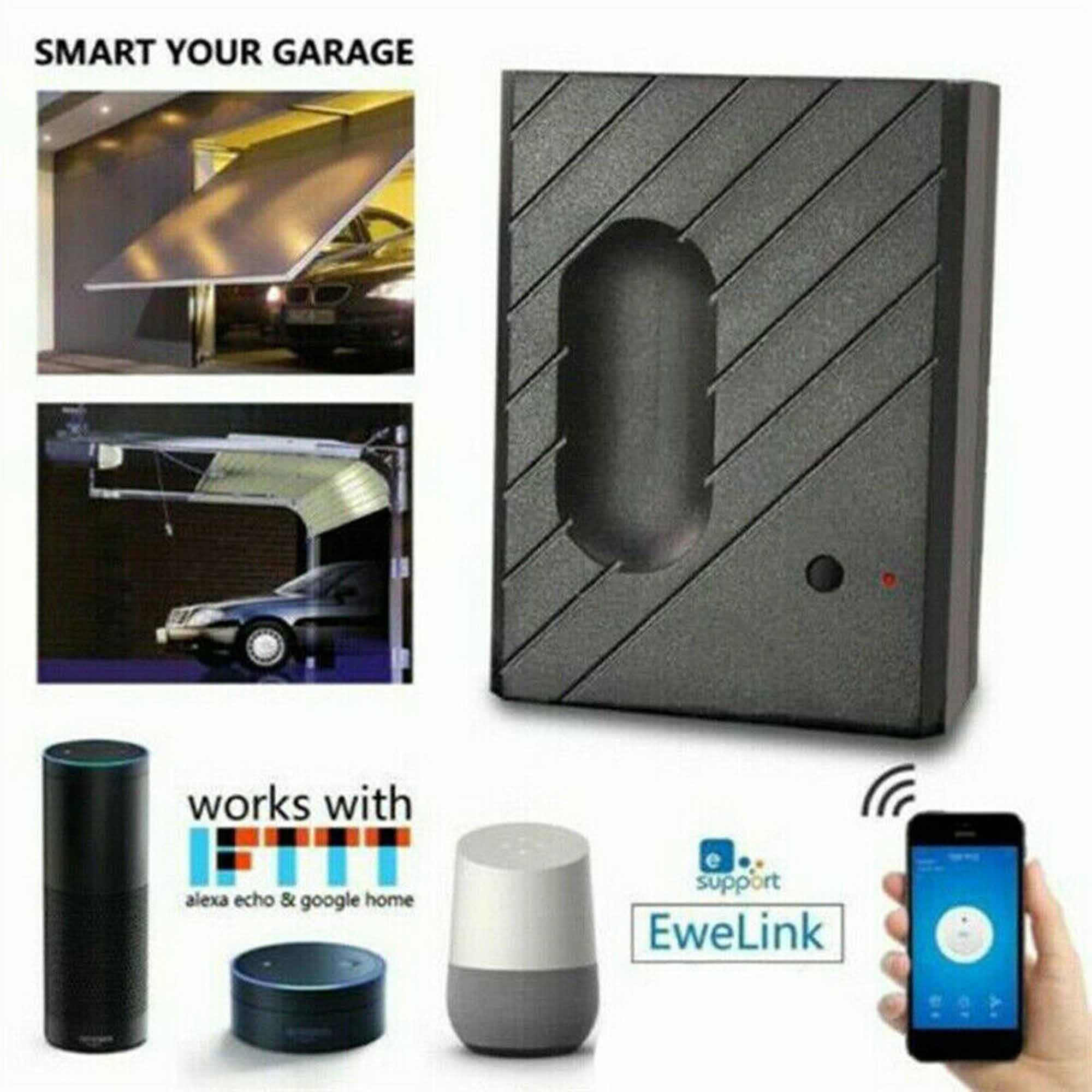 Car Garage Door Opener Smart WiFi Switch Control For Alexa Google Home
