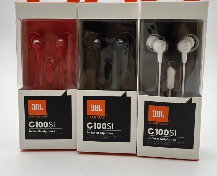 headset For JBL C100SI Stereo Wired Headphones In-Ear Gaming