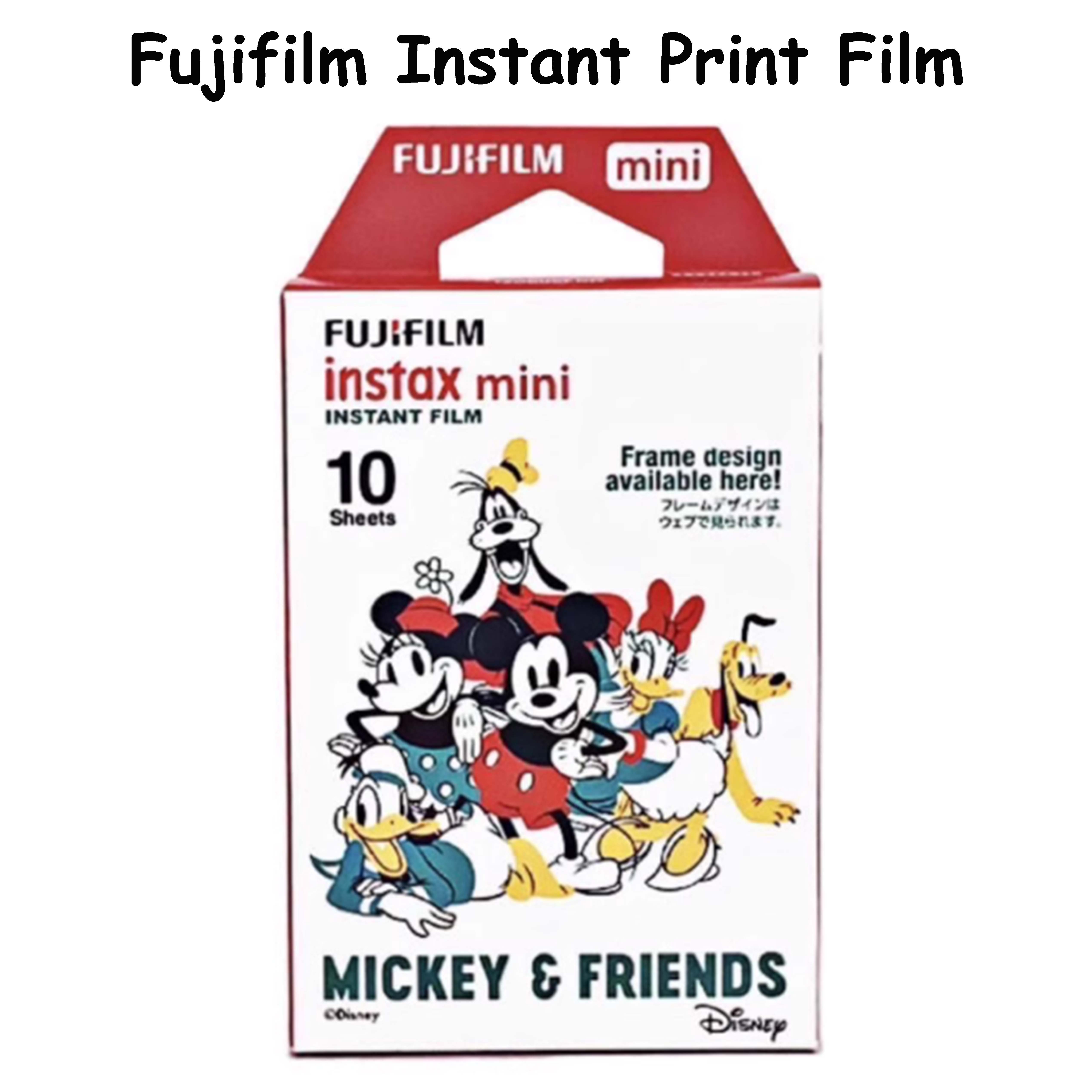 Fuji Instax Mini Film 10 Shots Mickey Instant Film For Fujifilm