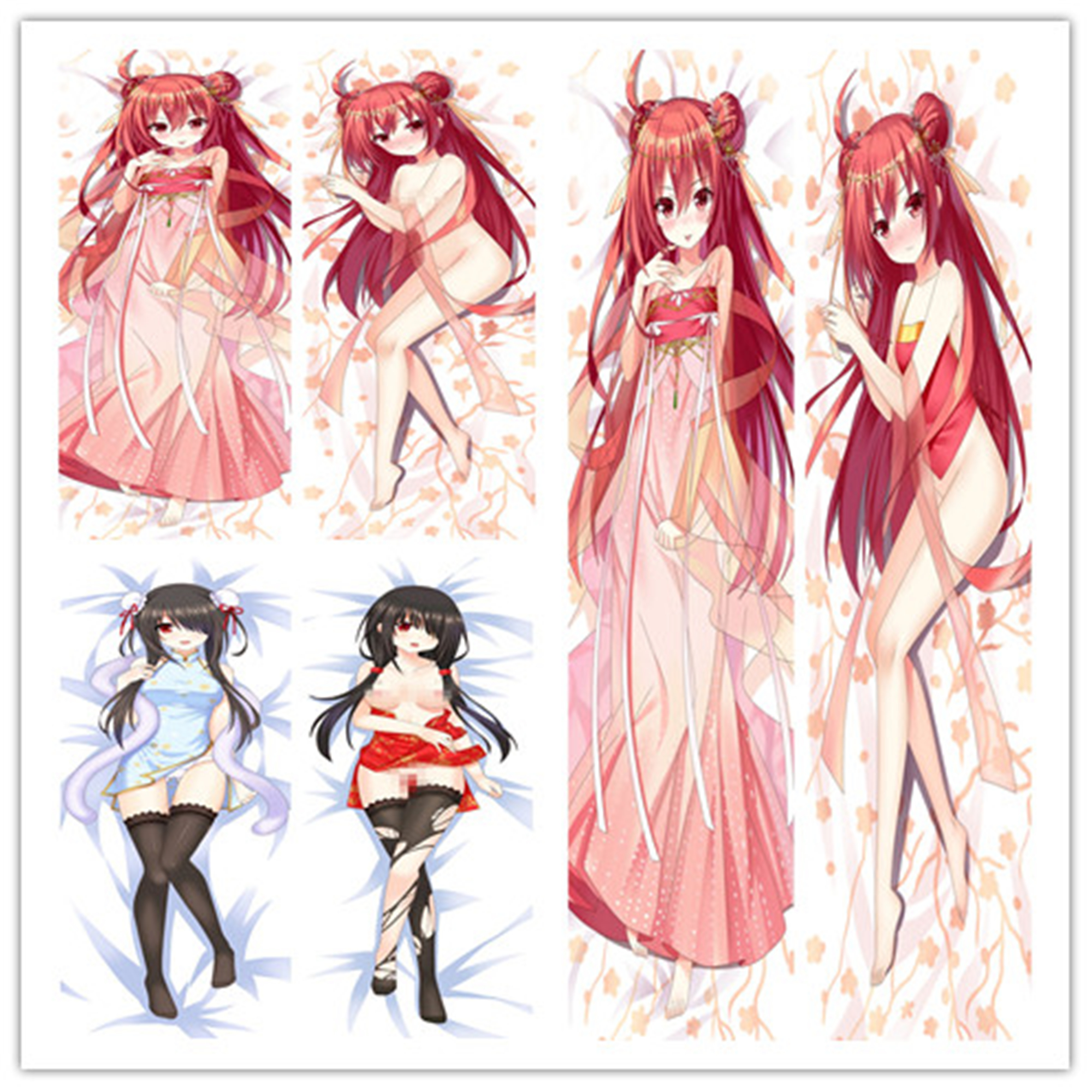 anime girls body pillows