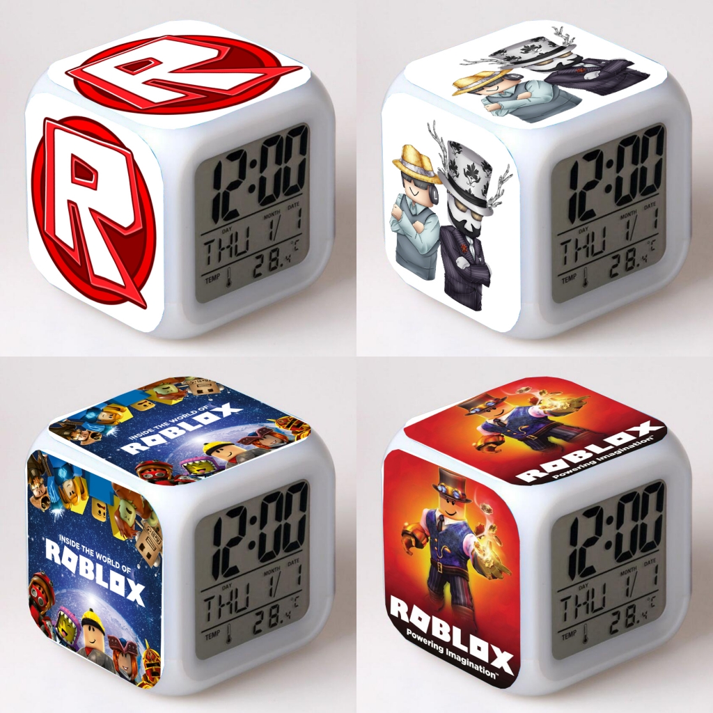 Games Roblox 7 Colors Night Light Led Alarm Clock Colorful Touch Flash Light Ebay - color sequence roblox