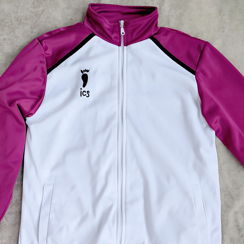 ウェア haikyuu jacket Anime Haikyuu!! Karasuno Nekoma Zip Up Jacket Uniform | eBay