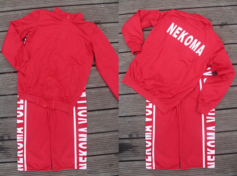 Kozume Kenma NEKOMA バレーボール ジャケット Amazon.com: Tokisaki Nekoma High Jersey Cosplay Jacket