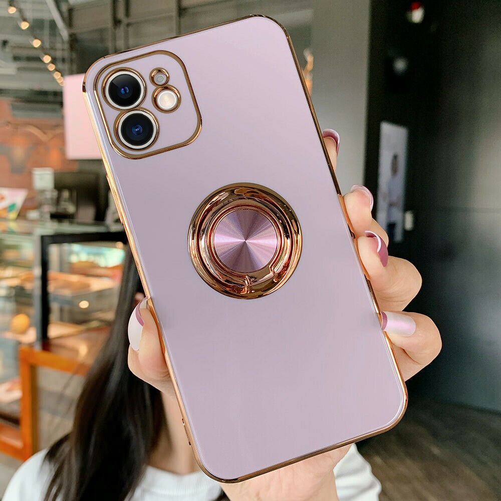 Case for iPhone 16 15 14 11 12 13 Pro Max 8 Magnetic Shockproof Ring Phone Cover - Picture 18 of 19