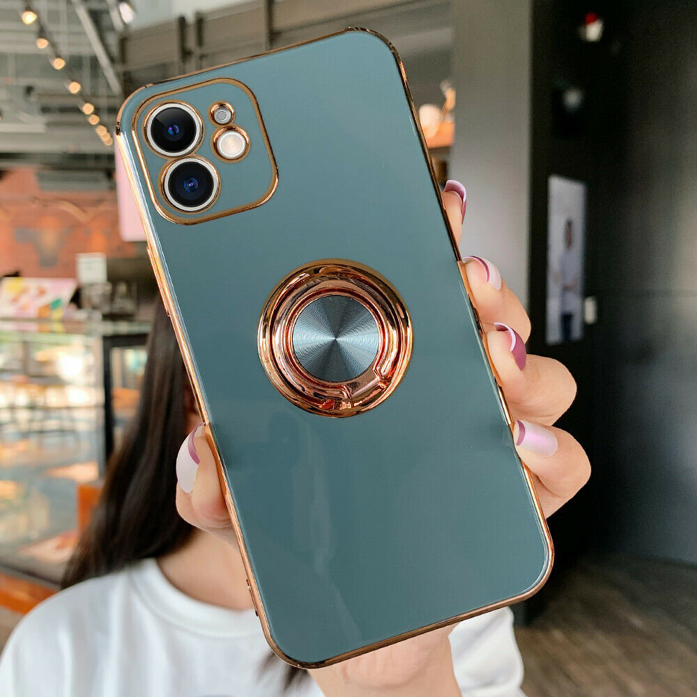 Case for iPhone 16 15 14 11 12 13 Pro Max 8 Magnetic Shockproof Ring Phone Cover - Picture 15 of 19