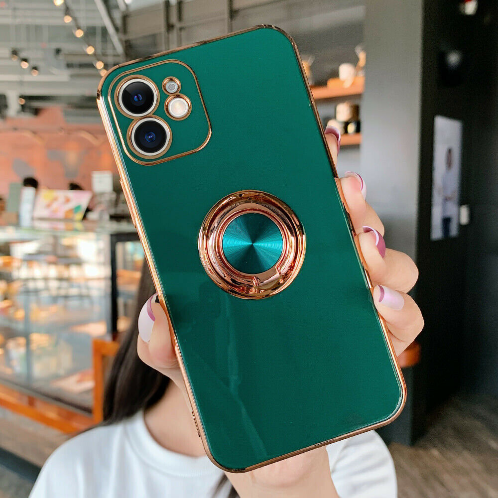 Case for iPhone 16 15 14 11 12 13 Pro Max 8 Magnetic Shockproof Ring Phone Cover - Picture 17 of 19