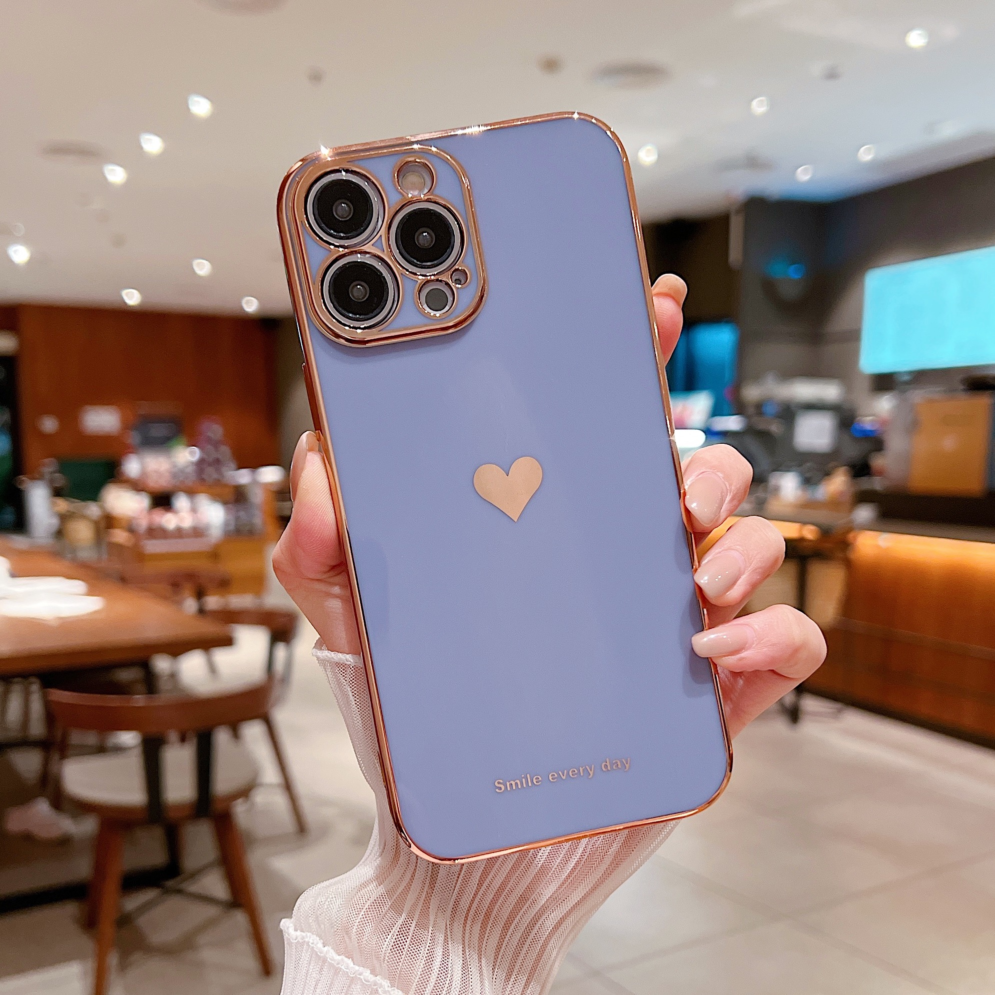 Heart Case for iPhone 16 15 14 13 12 Pro Max Plus XR XS Shockproof Phone Cover - Picture 12 of 15