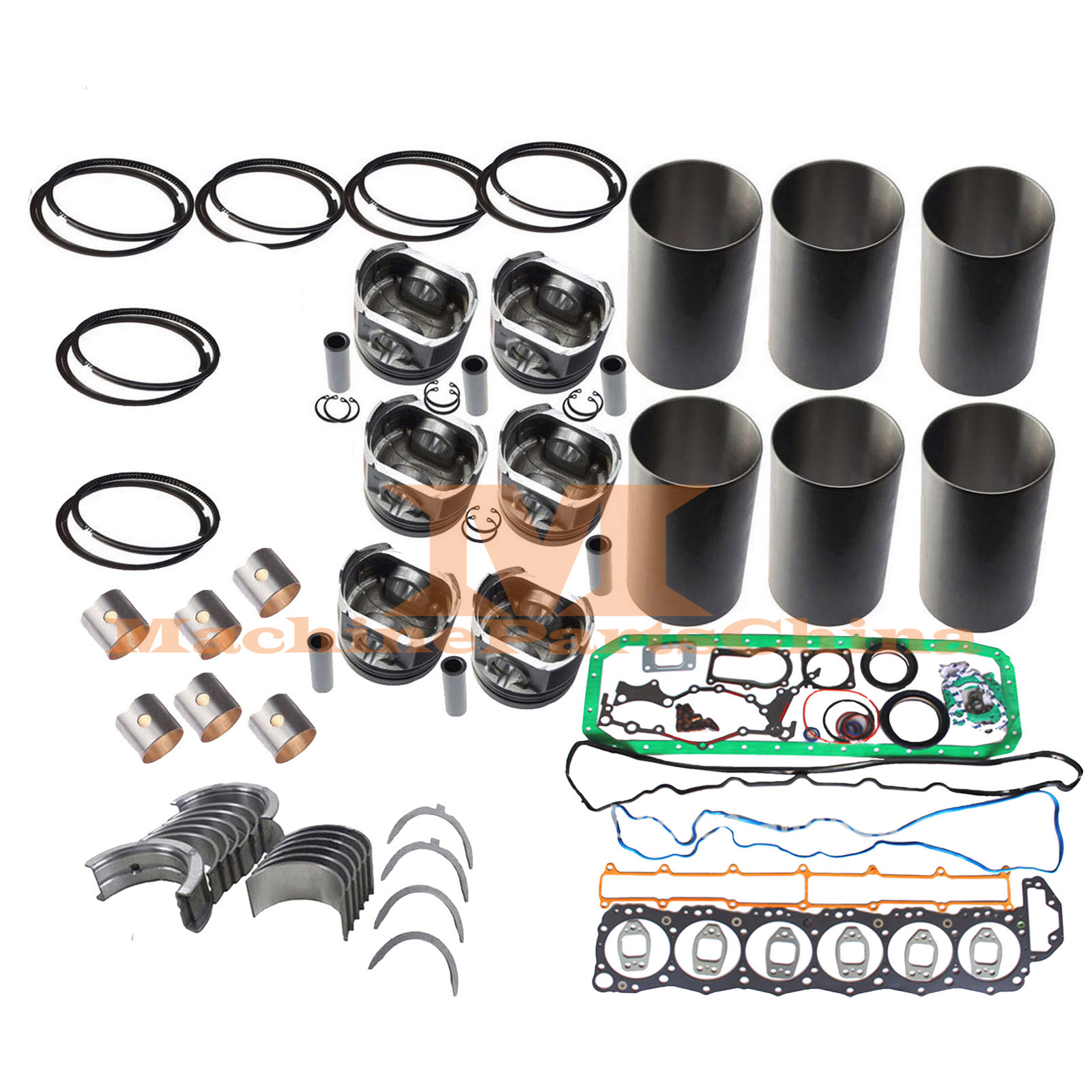 J08C J08E J08CT J08ET New Overhaul Rebuild Kit for Hino JO8C Engine eBay