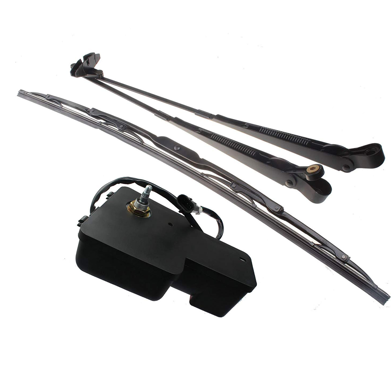Windshield Wiper Motor Arm Blade Kit For Bobcat T110 T140 T180 T190