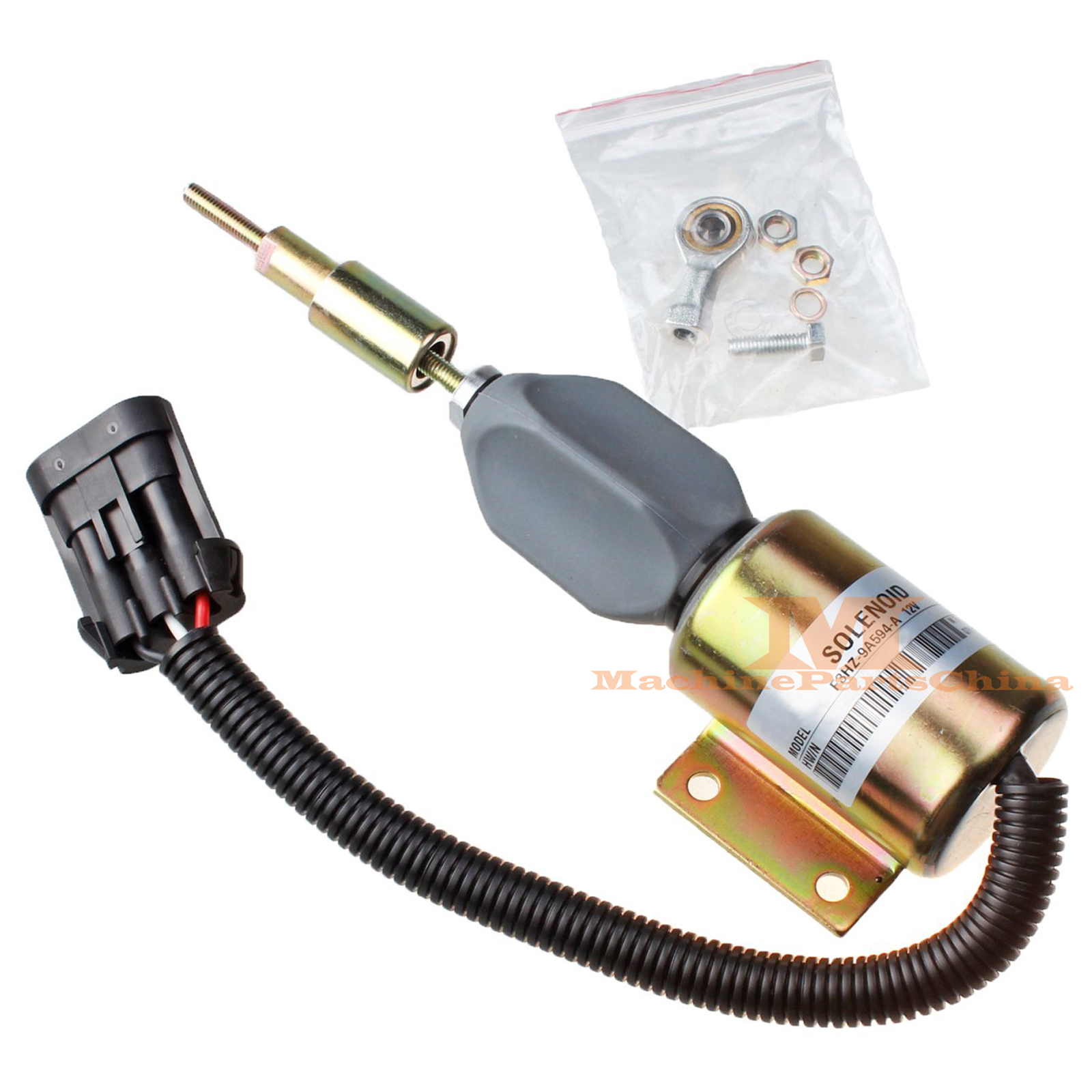 Sa 4273 12v fuel shut down solenoid valve for ford 7 8 diesel engine