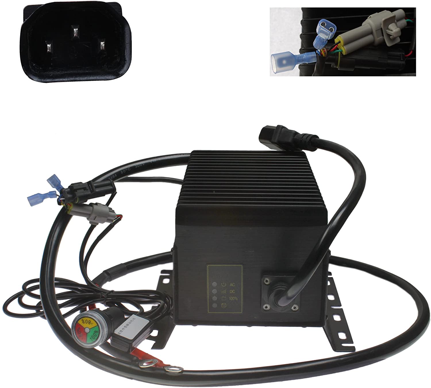 Upright Battery Charger 063944011 069199000 Fits Scissor Lift 24V