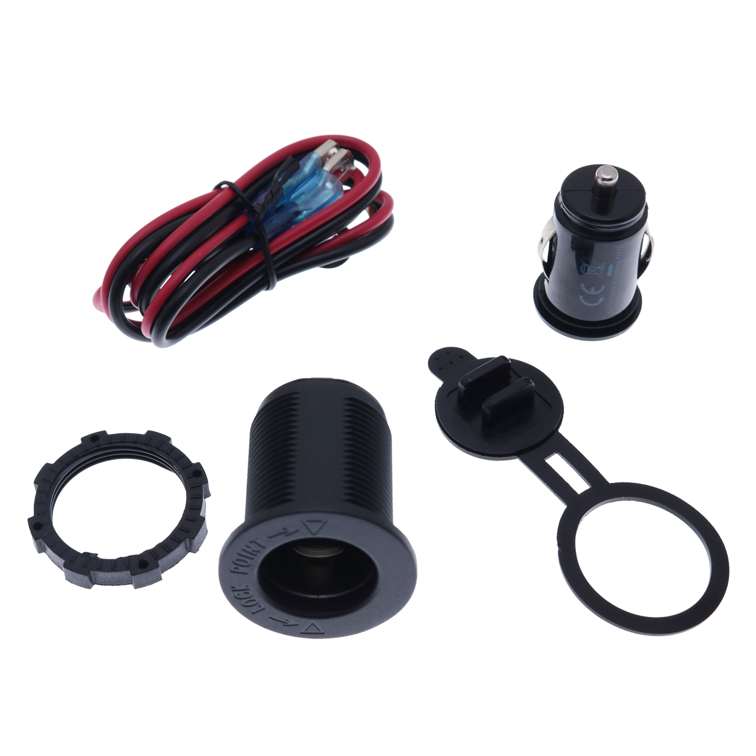 Golf Cart USB Charger Port Outlet For EZGO Club Car Yamaha Golf Car 12V