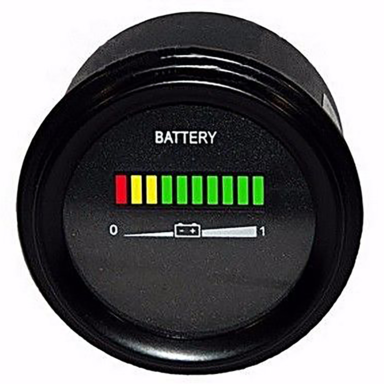 48v 48 Volt Ezgo Club Car Golf Cart Forklift Atv Battery Meter Indicator Round Ebay 