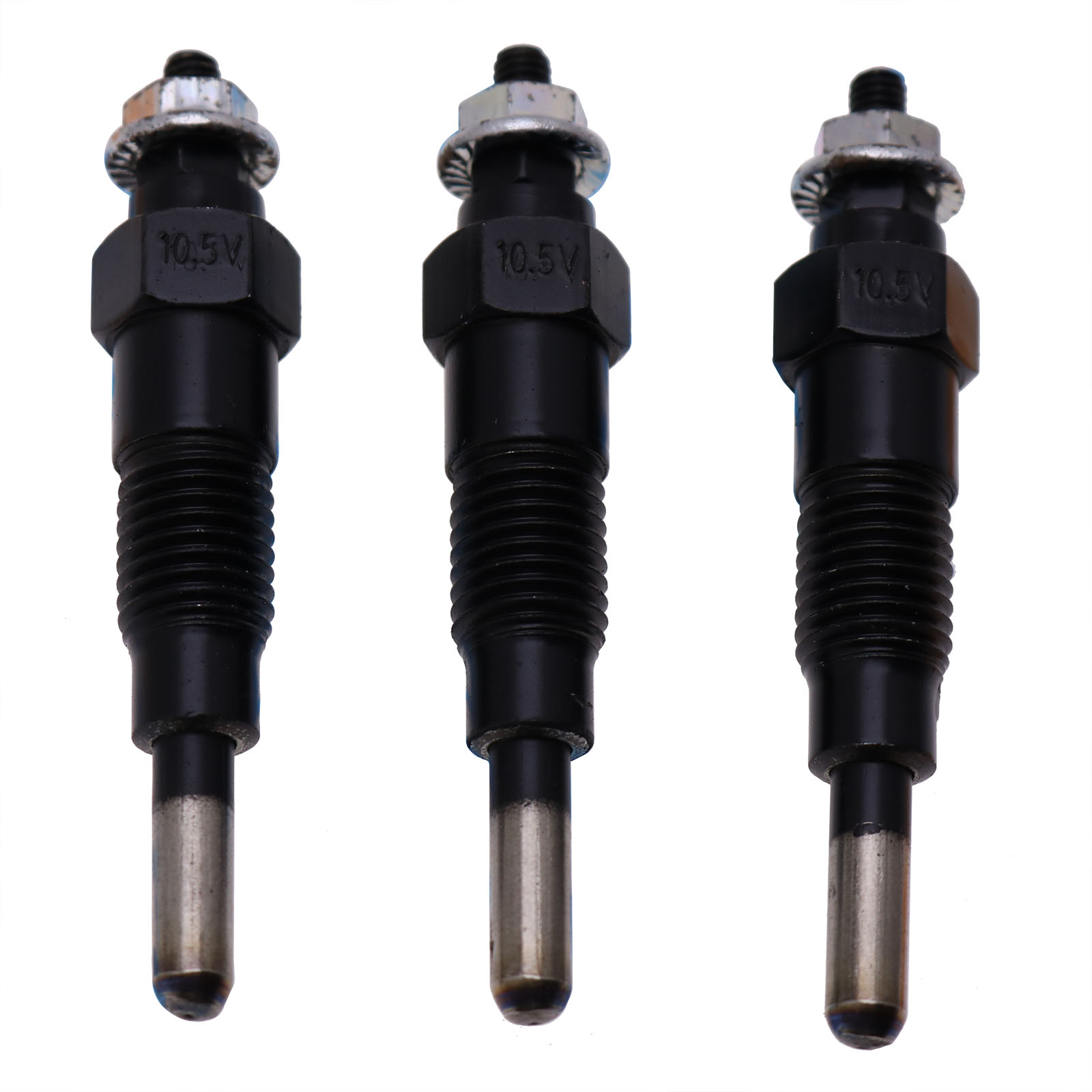 3 pcs Glow Plug for Yanmar 3TN75 3TNA75 3TNT5U 3T70BNAC 3T70BNBC
