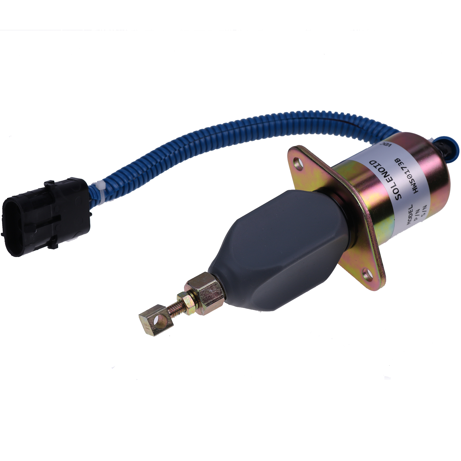 青黒コンプレックス Fuel Shutdown Solenoid 127973 For Gehl Skid Steer SL4625 4625SX