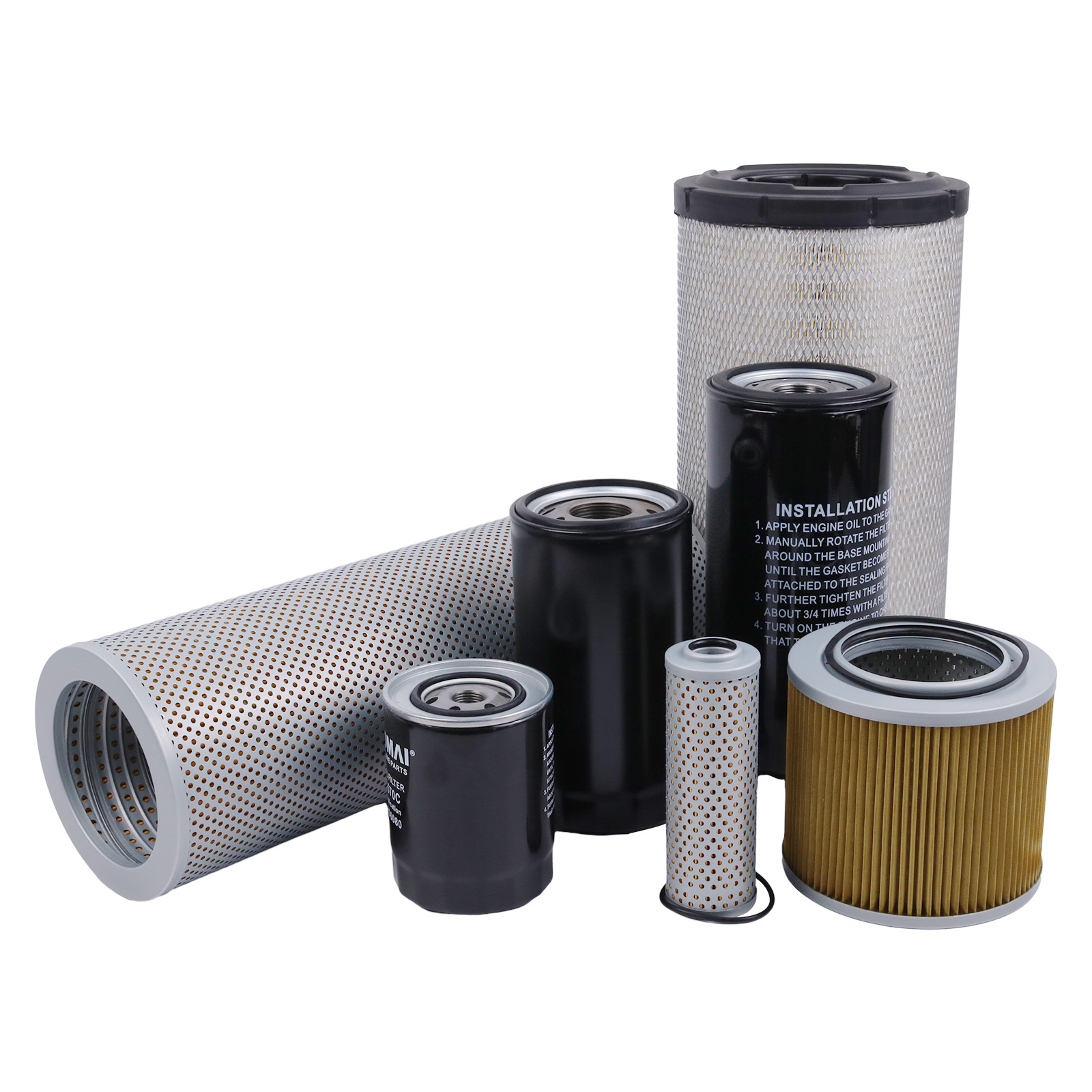 専用品13 Filter Kit For Isuzu 6BD1 6BG1 Hitachi EX200-2 EX200-3 EX200-1