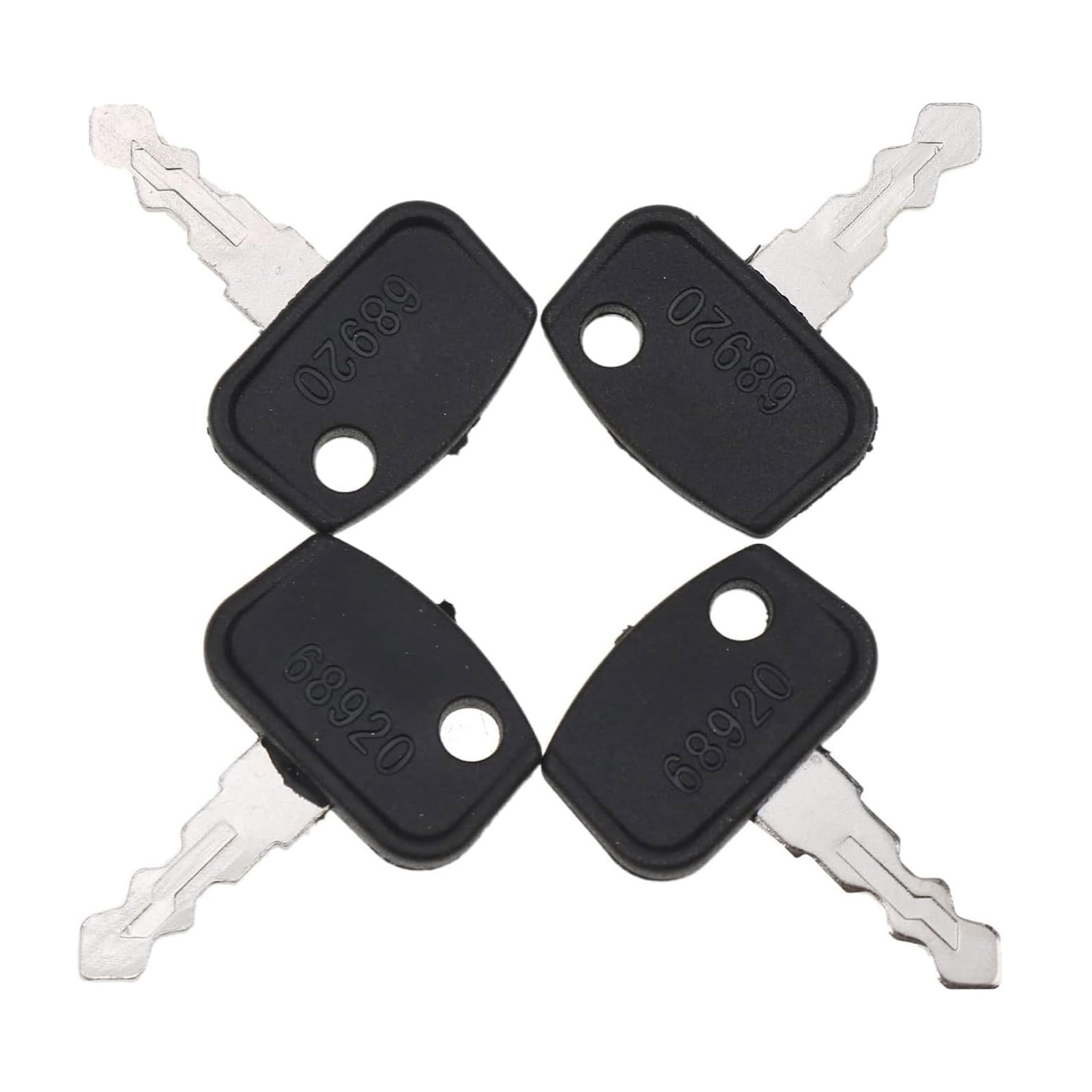 4X Ignition Keys For Kubota B26 BX25 BX1860 BX2350 BX2360 BX2370