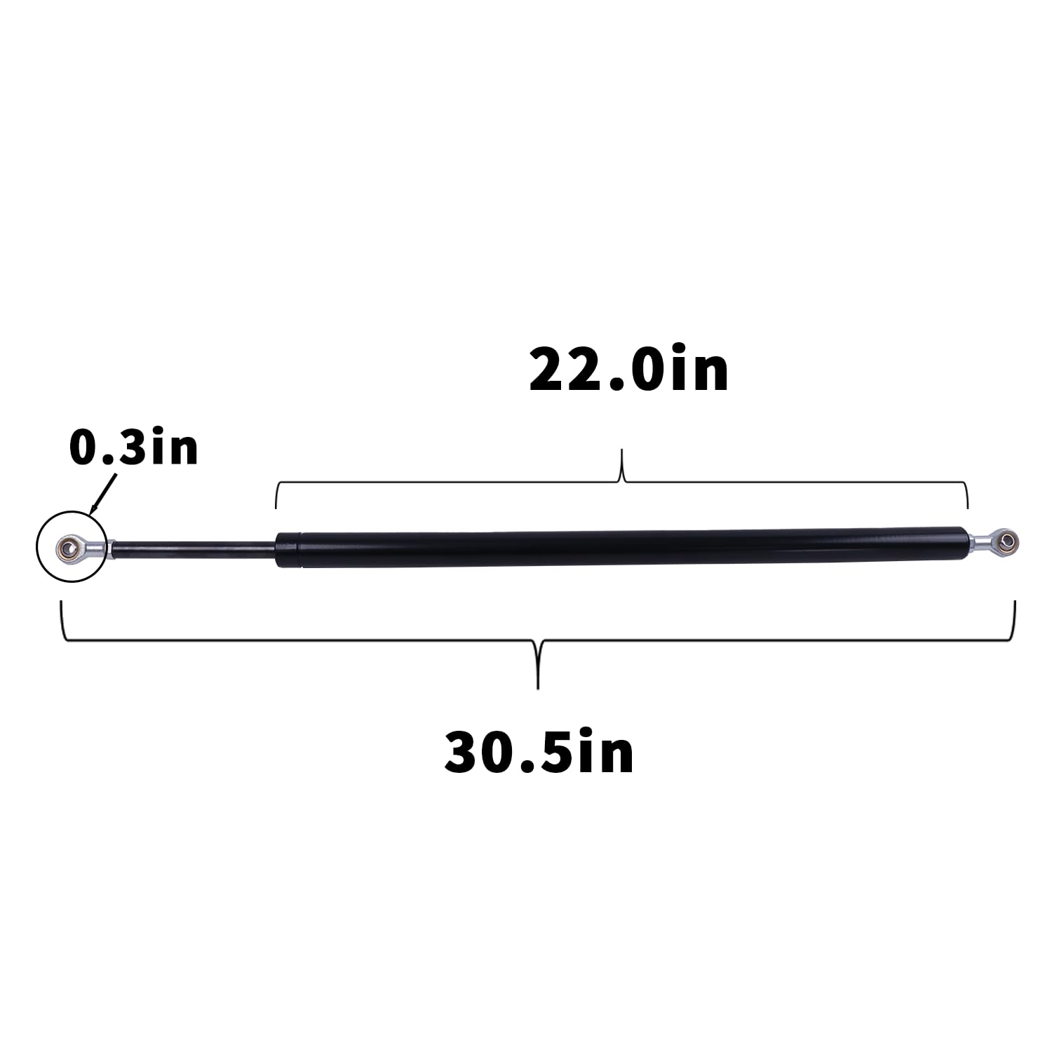 Hood Shock A99608 - L716008 for Kenworth T680 Peterbilt 579 Hood Shock A99608 - L716008 for Kenworth T680 Peterbilt 579