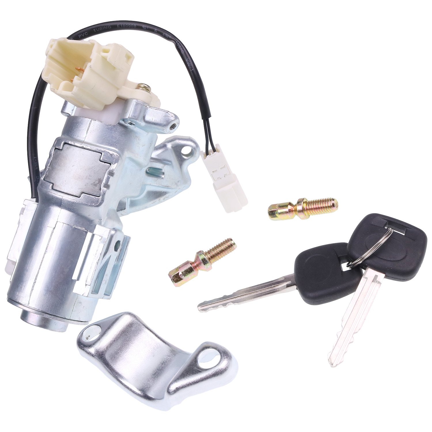 Ignition Lock Cylinder Switch Assembly with Two Keys 45020-52-1