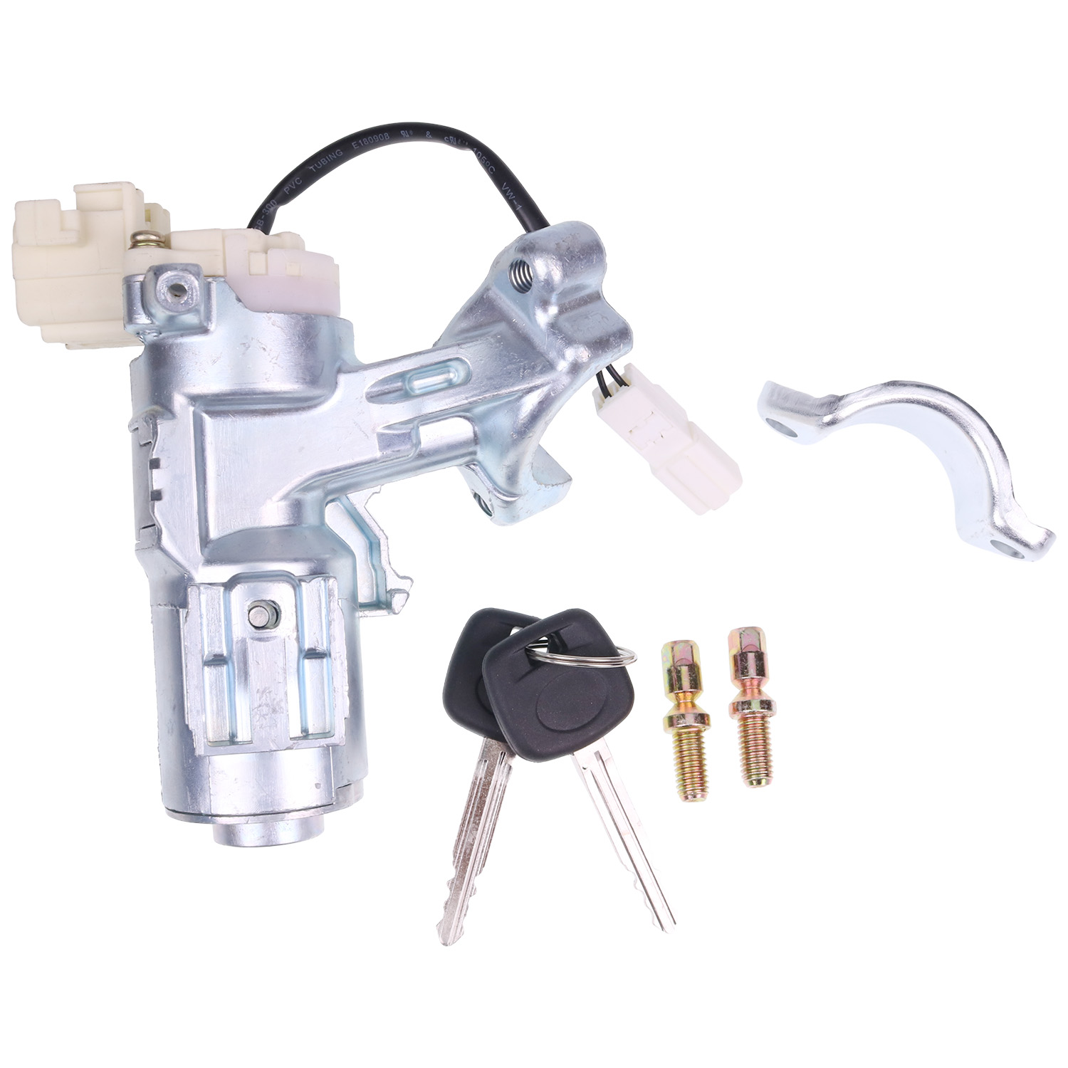 Ignition Lock Cylinder Switch Assembly with Two Keys 45020-52-1