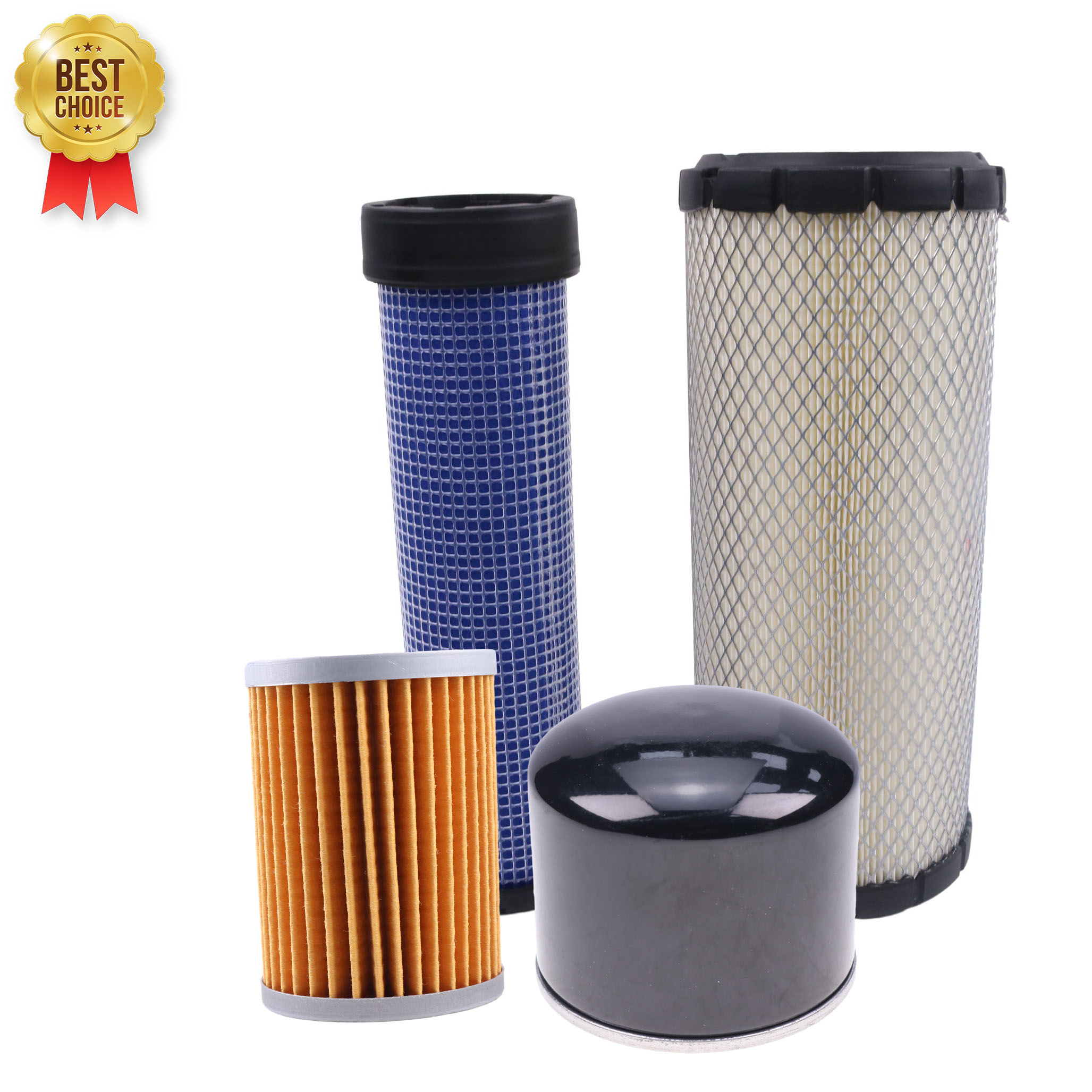 6696286 Air Filter Kit Compatible with Bobcat CT335 CT440 CT445