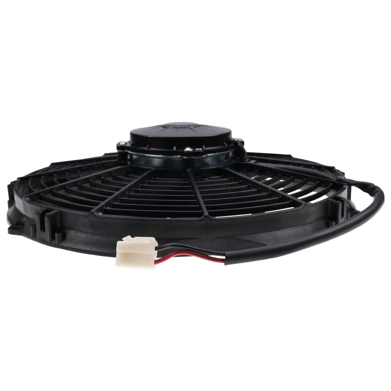 Quueparts 12" Straight Blade Puller Fan - Direct Replacement For Spal VA10-AP50 C-25A Cooling Fan 30101504