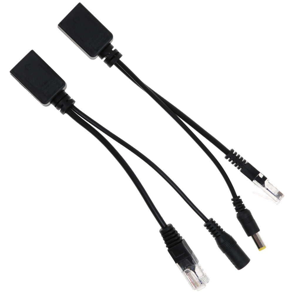 Poe Adapter Rj45 Injector Power Over Ethernet Passive Splitter Ebay