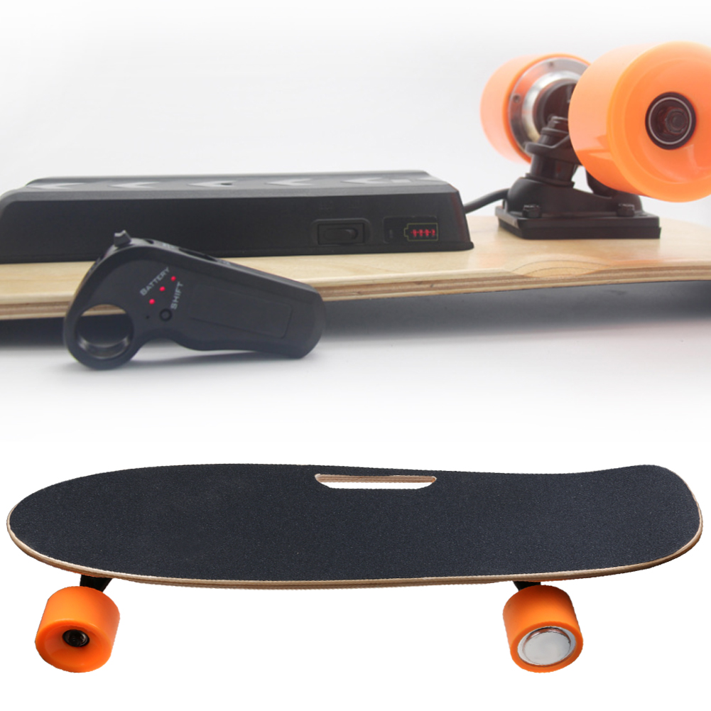 Electric Skateboard Wireless Remote Control Longboard Skate Complete ...