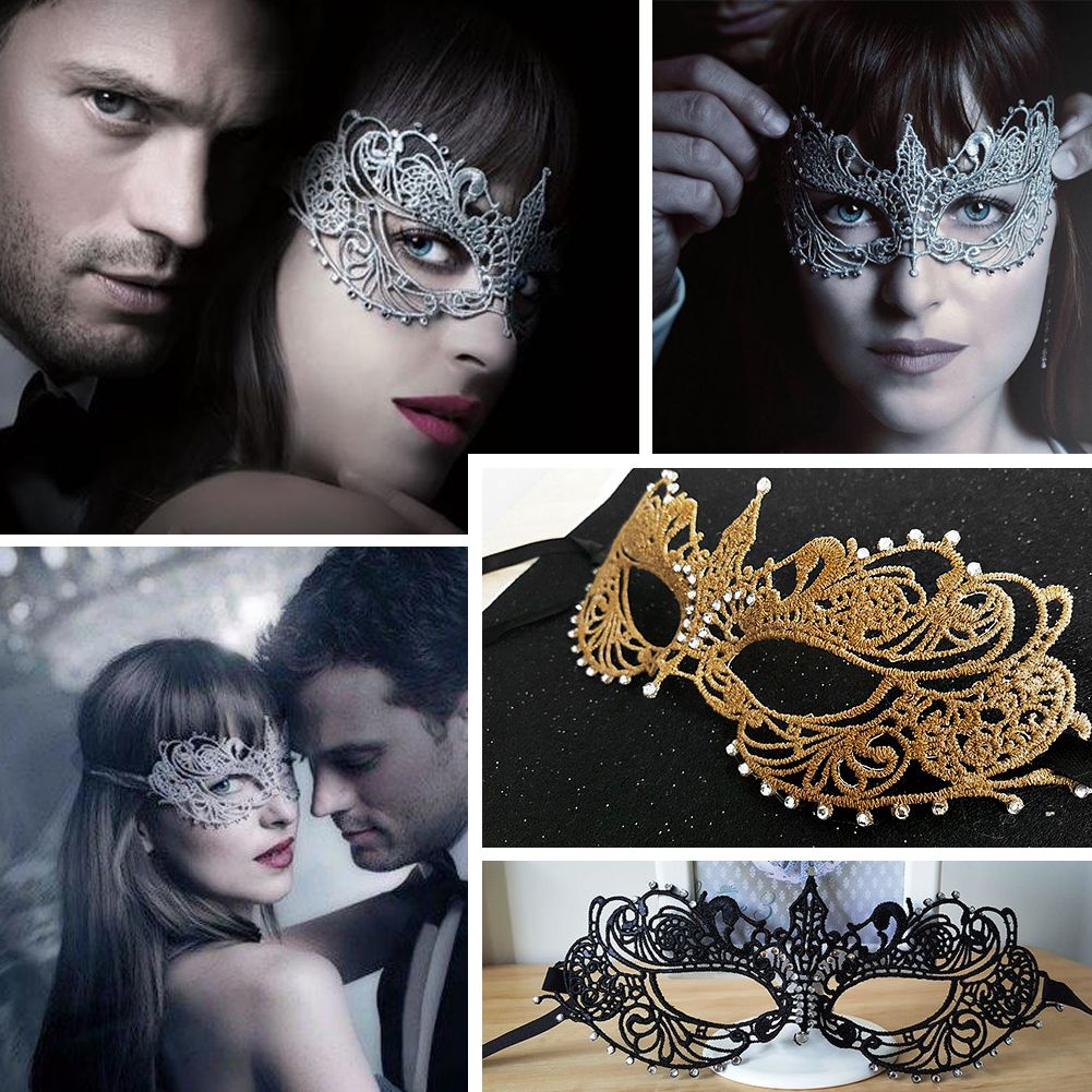 Fifty Shades Darker Anastasia Steele Lace Masquerade Mask 50 Shades Grey