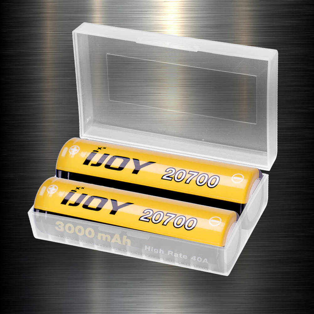 Akku Batterie Transportbox für 2 Stück 18650 Akku Batterie Aufbewahrungsbox