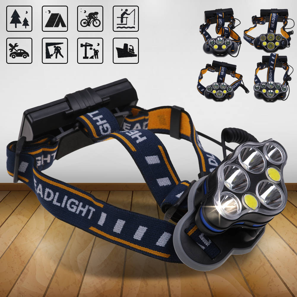 90000LM High power T6 LED Headlamp Headlight Flashlight Head Torch Lamp