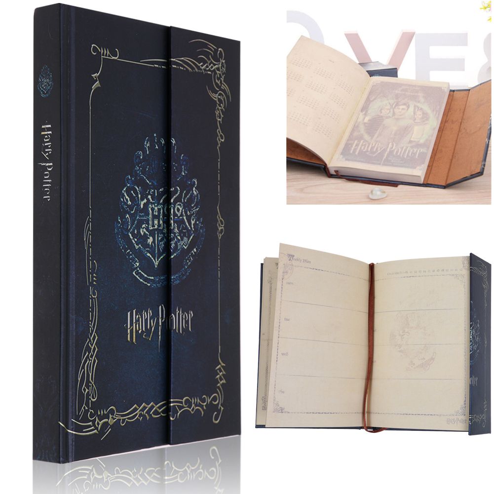 Harry Potter Vintage Diary Planner Journal Book Agenda Notebook Notepad
