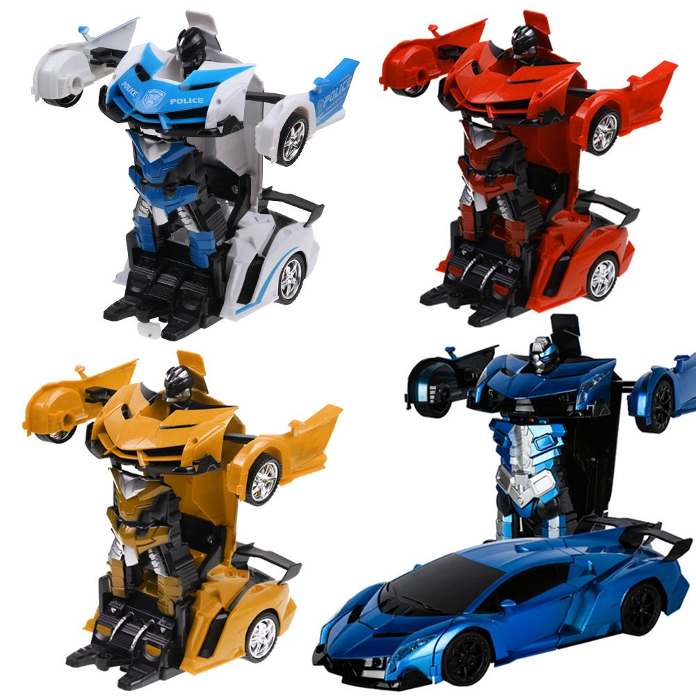 1:18 Transformer Auto Rennauto Roboter Mit Fernbedienung Motor Tolle Spielzeug