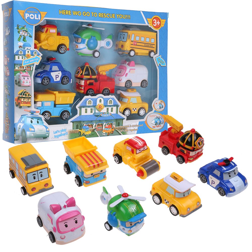 robocar poli toy set