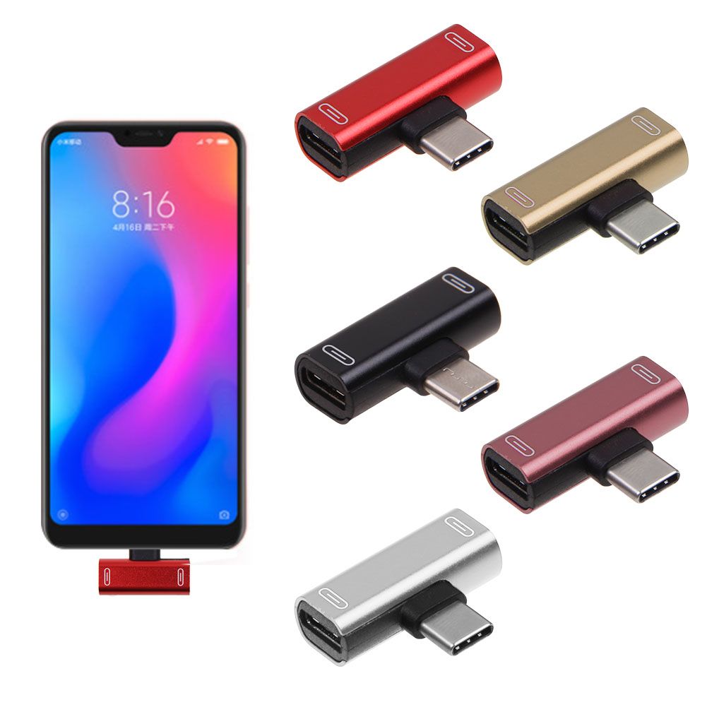 Djay Usb- C Charger And Headphone Splitter