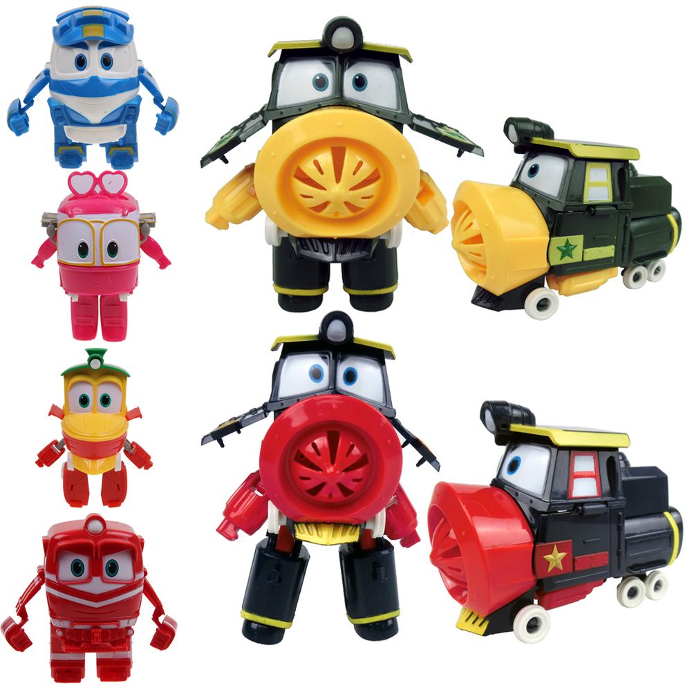 Robot Trains KAY ALF DUCK SELLY VICTOR JEFFERY Transforming Transformer