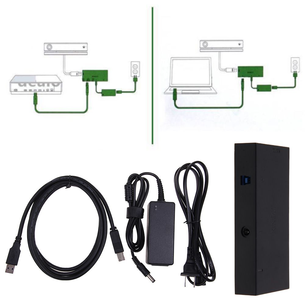Kinect 2.0 Sensor Adapters for Xbox One S& Xbox One X & Windows 8/10 PC