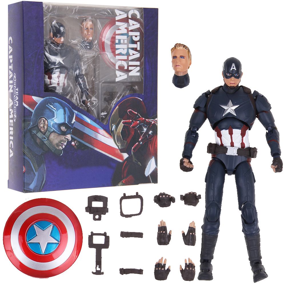 6" Movie S.H.Figuarts Black Panther Figure Captain America Civil War SHF Toys