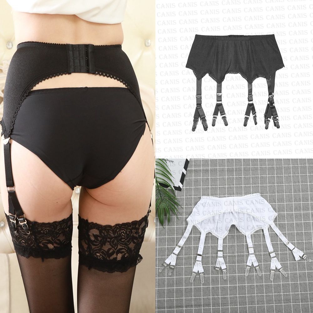 Retro Vintage 6 Straps 12 Claws Suspender Belt Women Sexy Lingerie