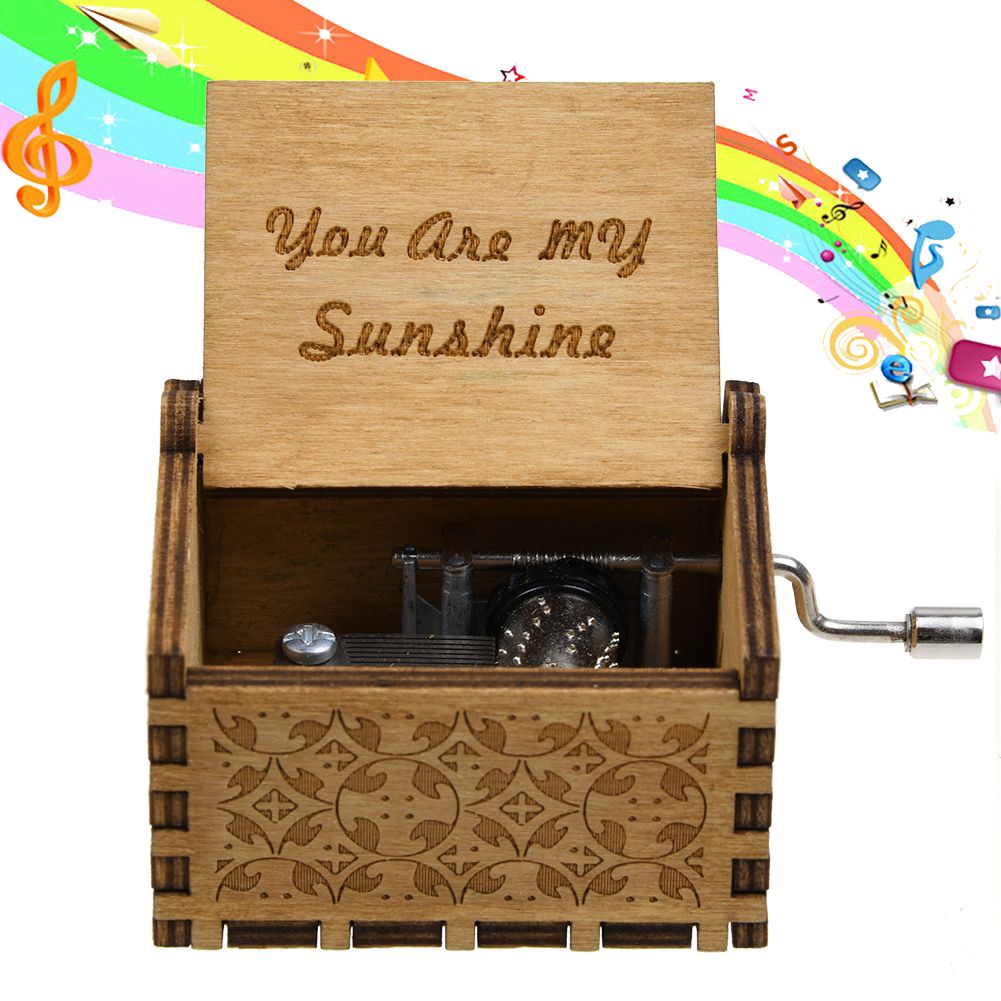 wooden music box uk