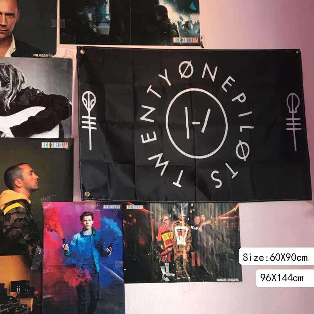 Twenty One Pilots Flag 90*150cm 60*90cm Size Ployster Banner | eBay