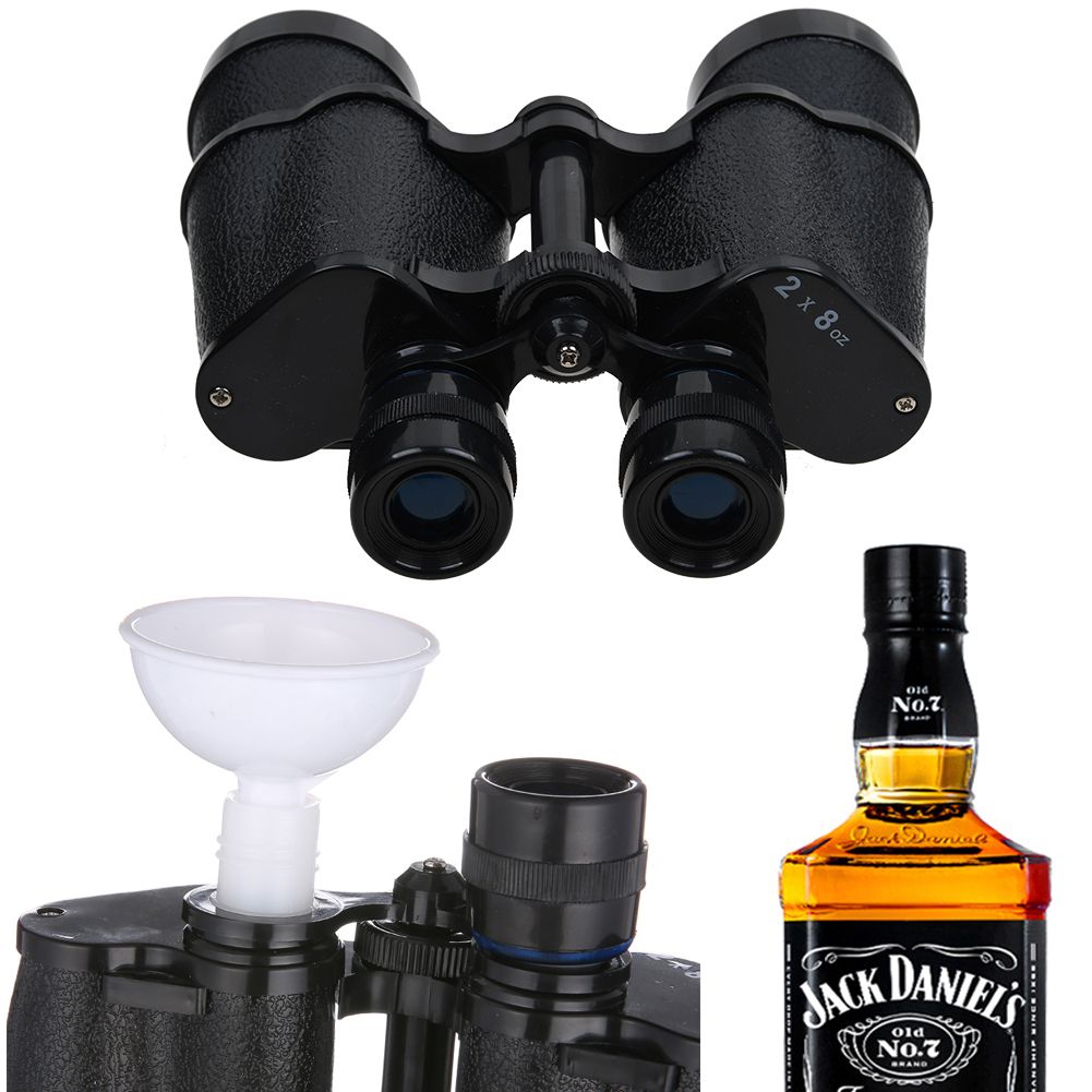 Hidden Flasks Secret Liquor Binocular Flask Sneak Alcohol Drinking Flasks Double 721773529436 eBay